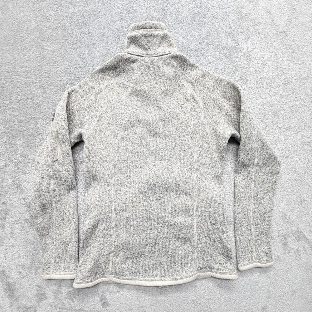 Patagonia Women's Better Sweater Fleece Jacket Small Beige Gray 25543 - Picture 7 of 7